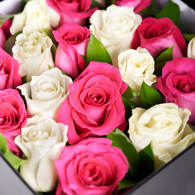 Цветы в коробке Застенчивость