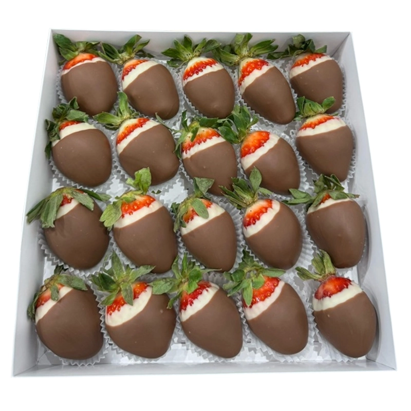 Набор клубники в шоколаде Молочный шоколад